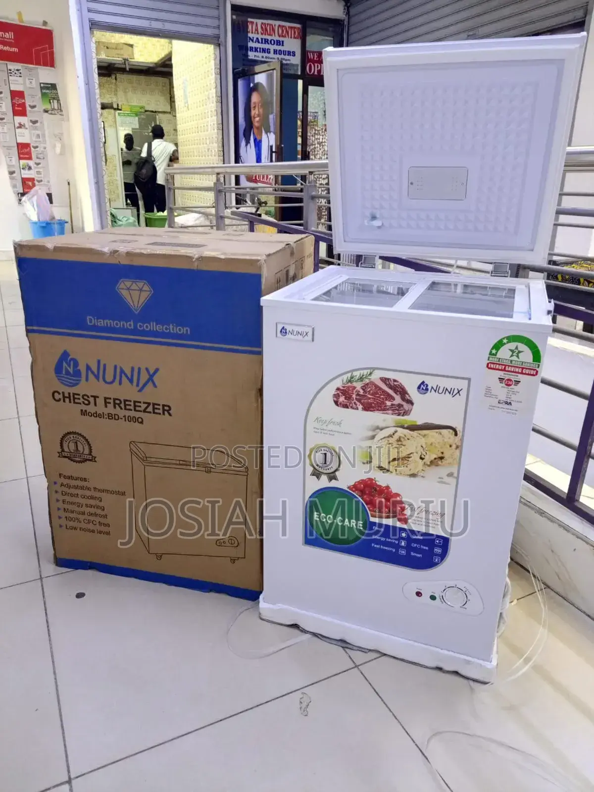 Nunix 100l Freezer for Home and Business
