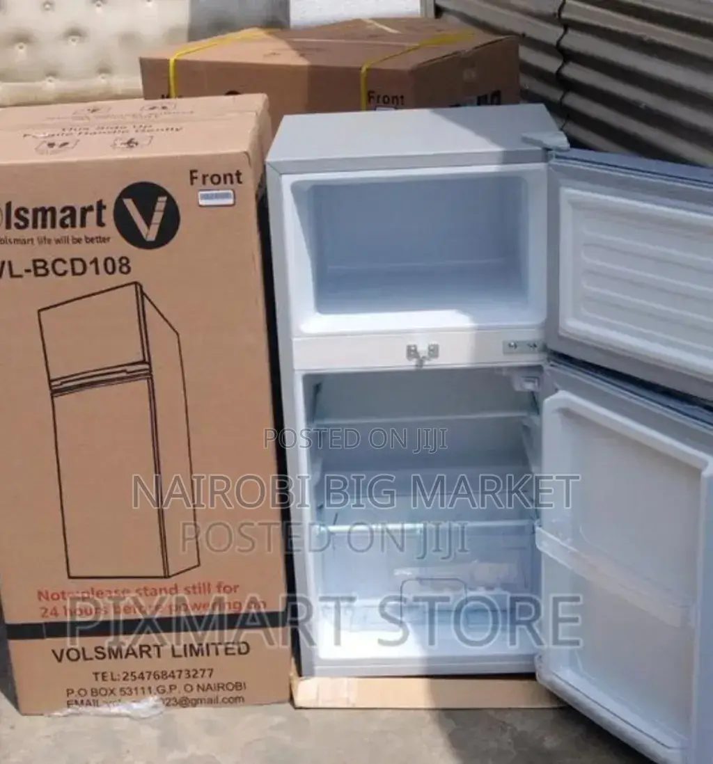 108litres Fridge Double Door Volksmart