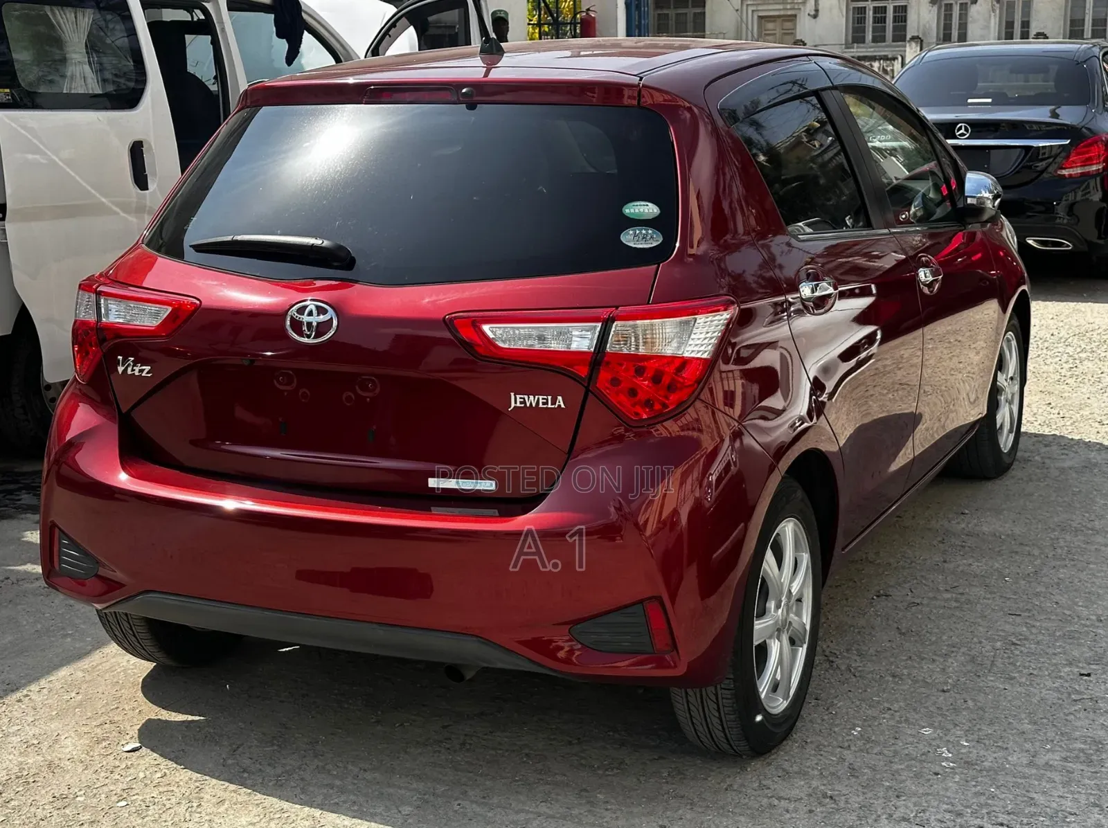 Toyota Vitz 2019 Maroon