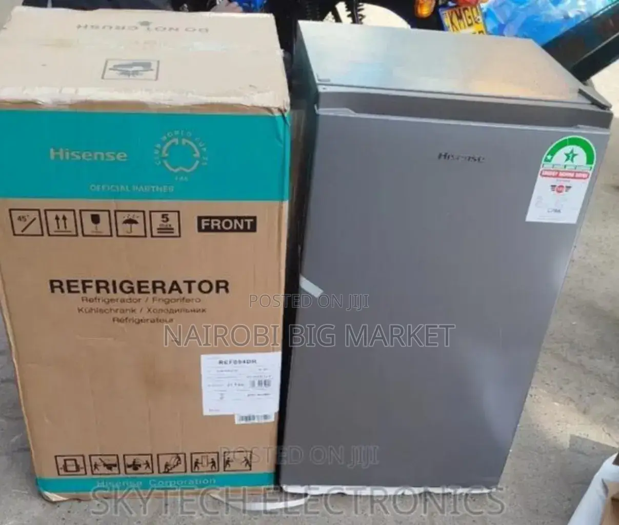 Hisense 91litres Fridge Double Door