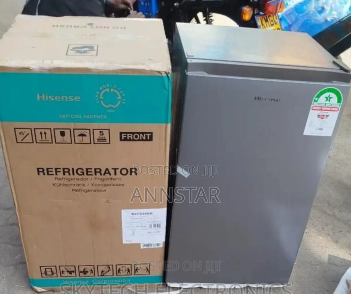 Hisense 91litres Fridge Double Door