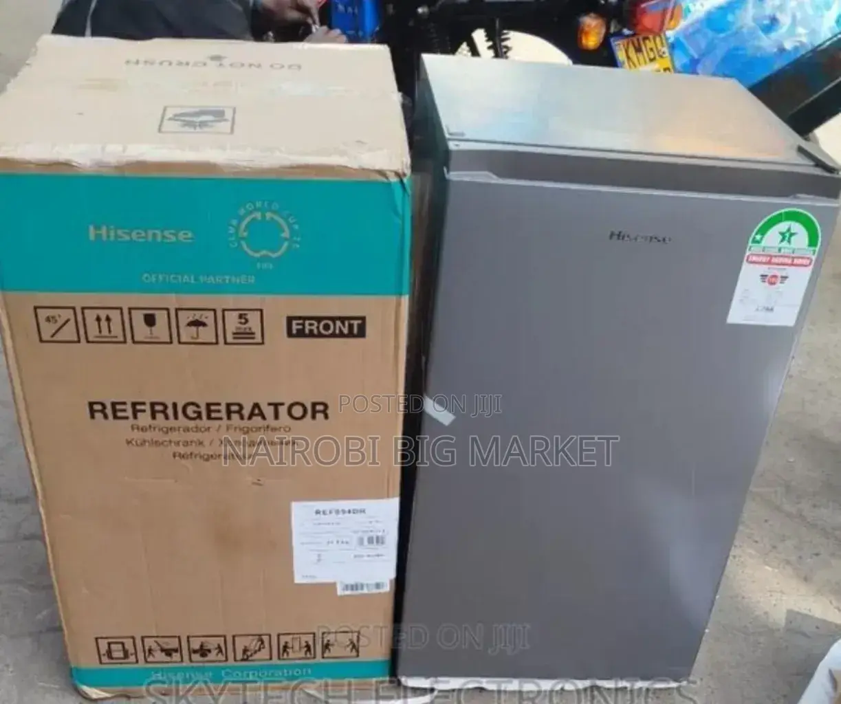 Hisense 91litres Fridge Double Door