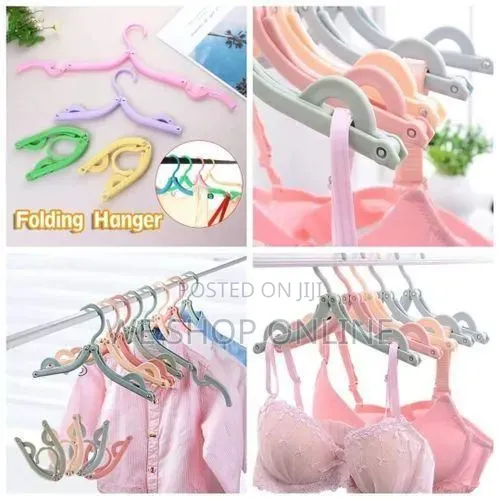 Multicolored Retractable Clothe Hanger
