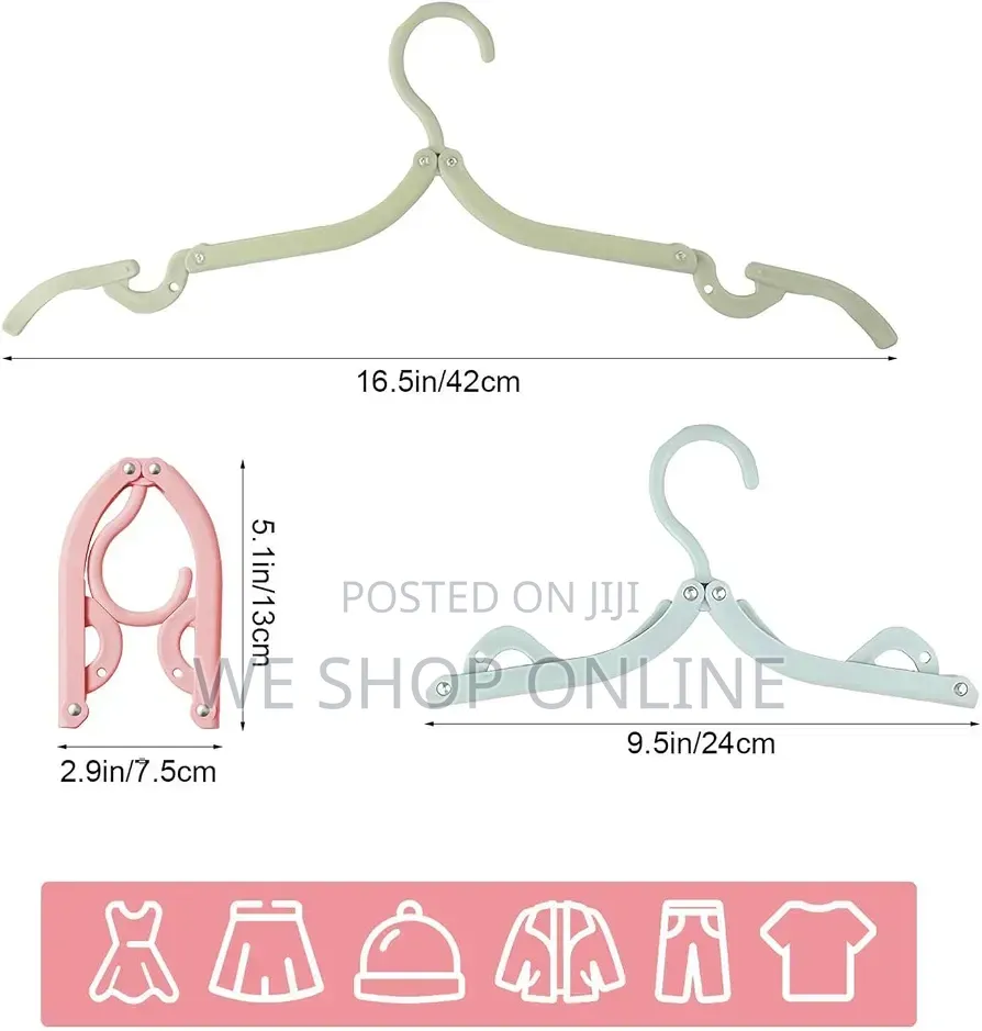 Multicolored Retractable Clothe Hanger