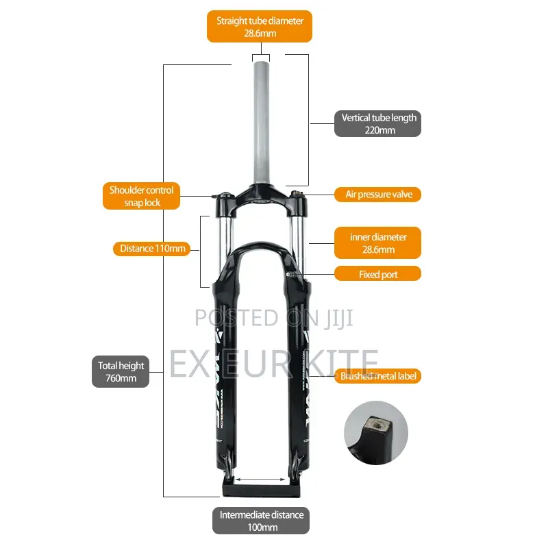 Wake MTB Fork 26"_27.5"_29"