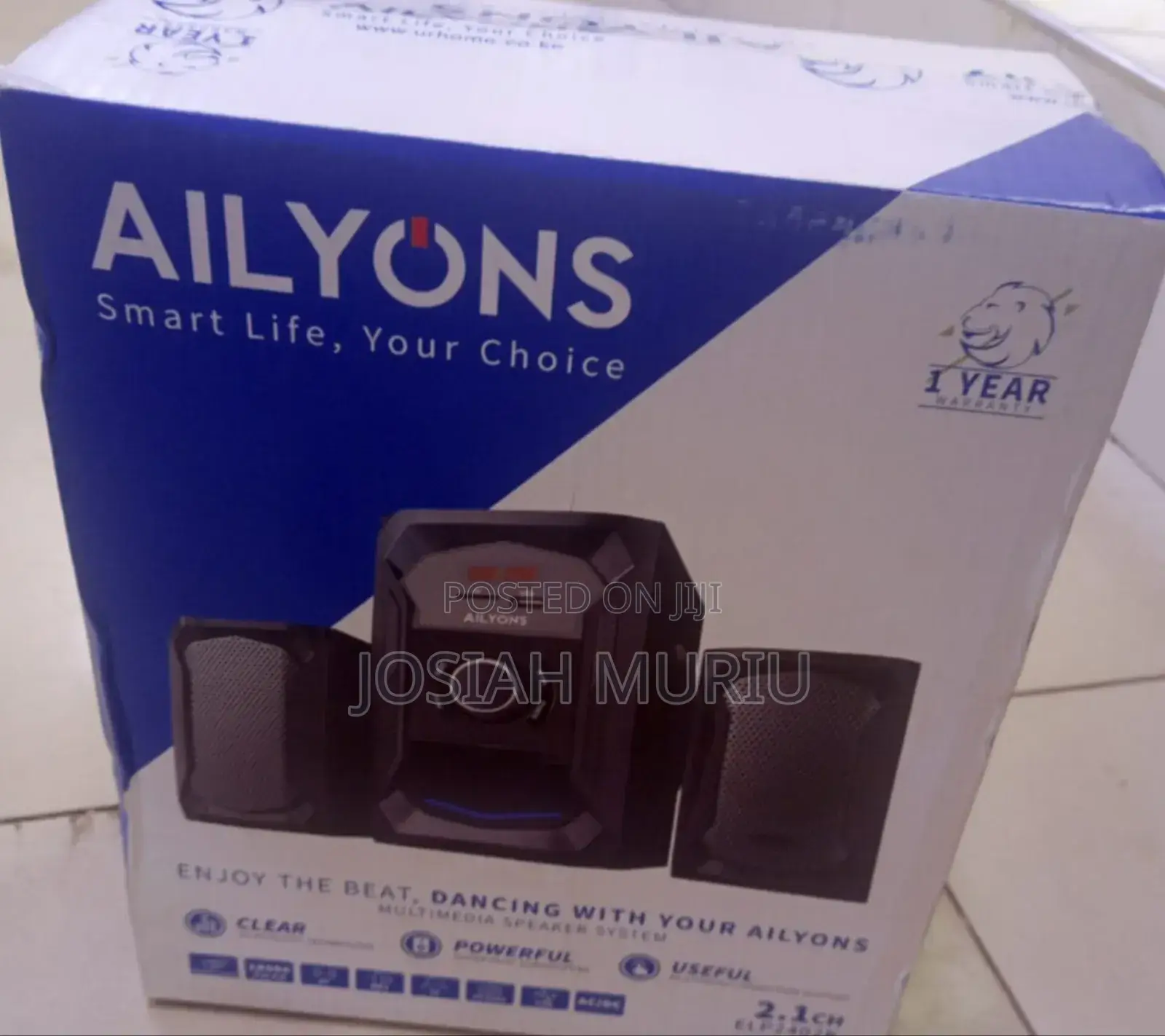 Ailyons 2.1 Bluetooth Sound System