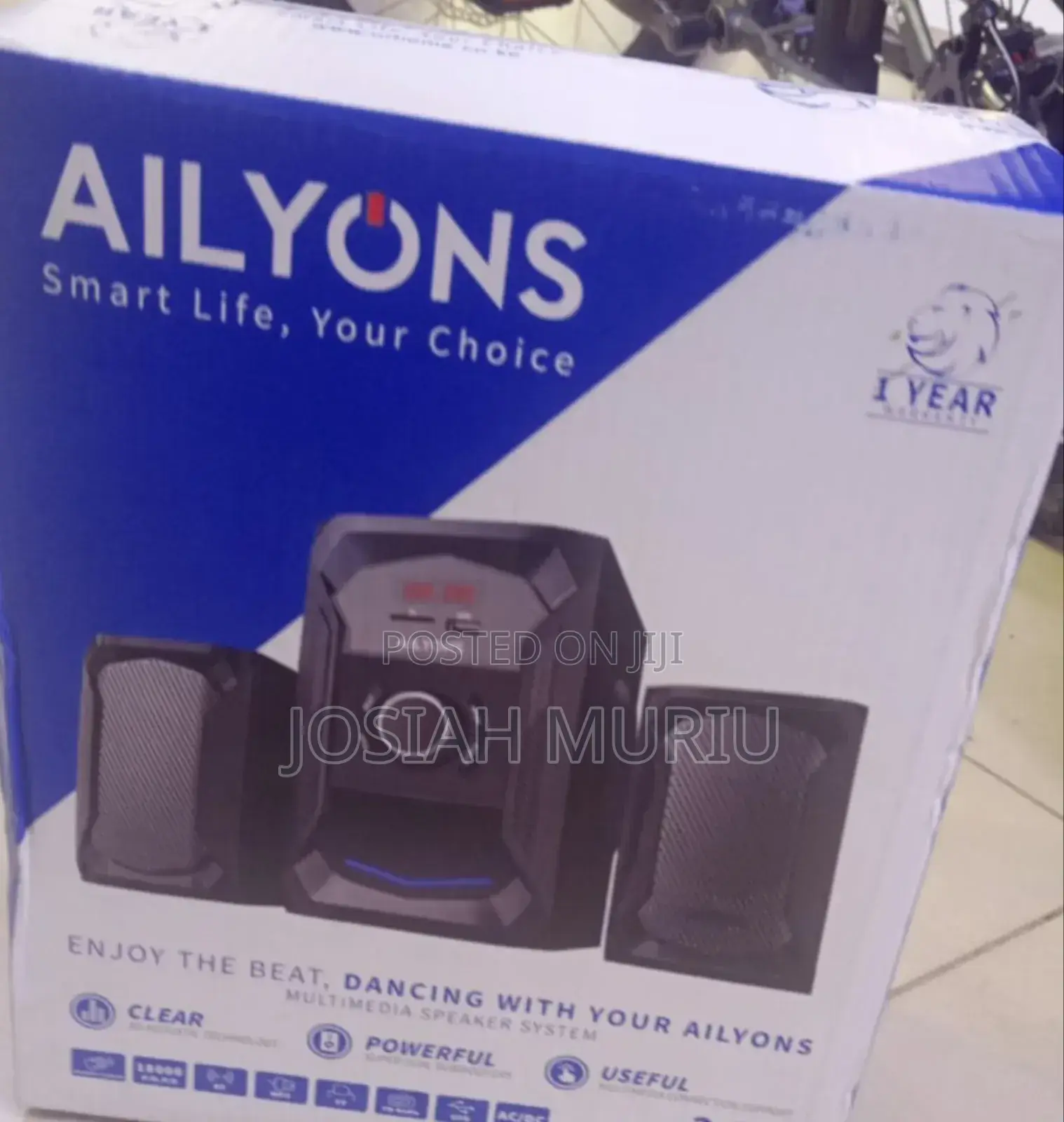 Ailyons High Power 2.1 Bluetooth Speaker