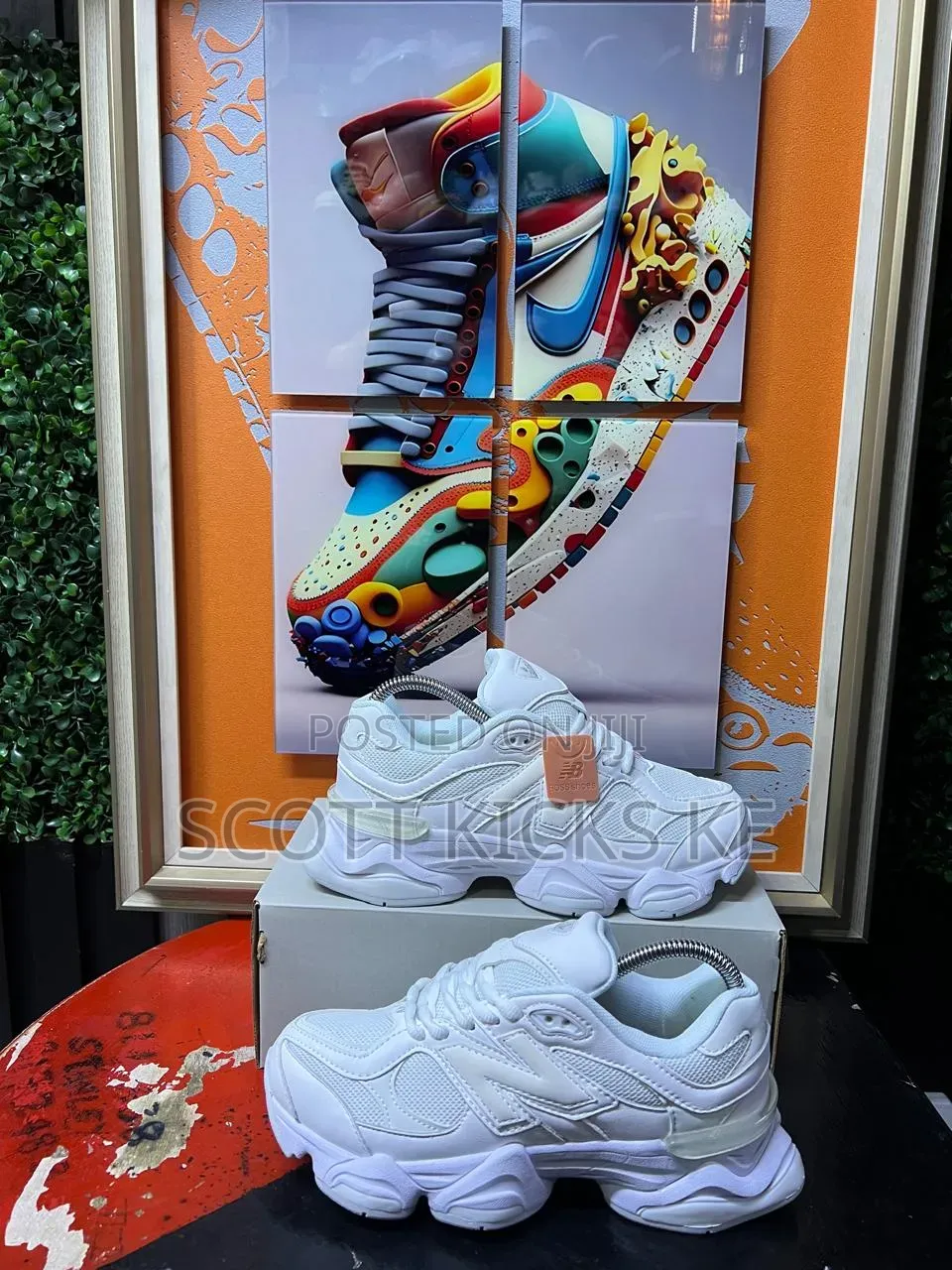 New Balance 9060 Tripple“White”
Sizes:36-45