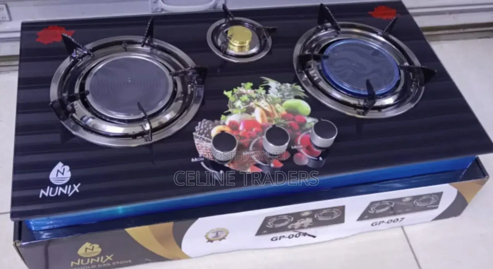 Nunix High Efficiency 3+1 Gas Cooker