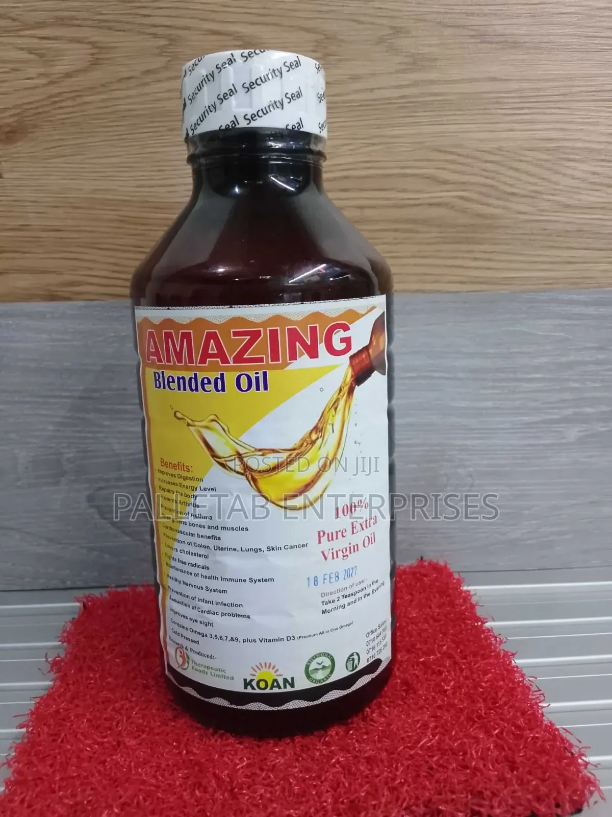 Amazing Blended Oil* 100% Pure Extra Virgin Oil | Cold Pressed