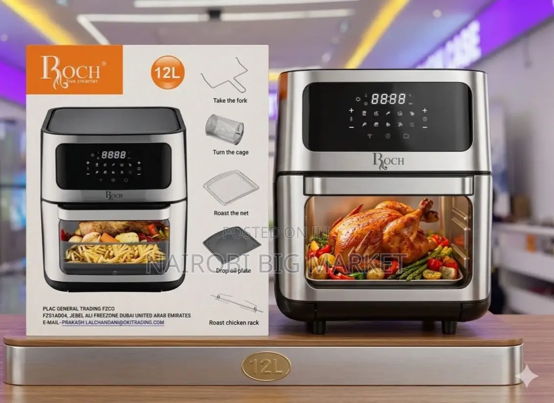 12 Litres Roch Digital Airfryer With Grill