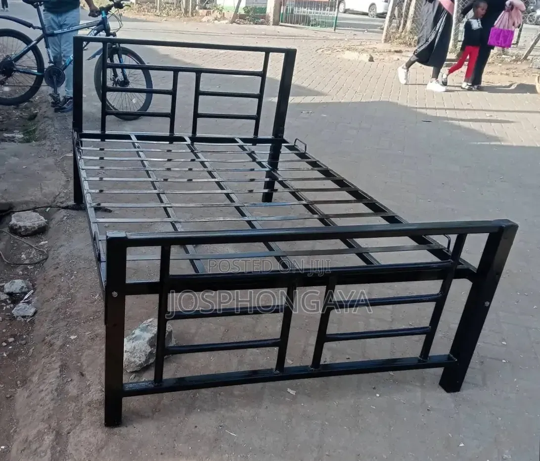 5 by 6 Blacked Single Bed Frame for Sale Welcome