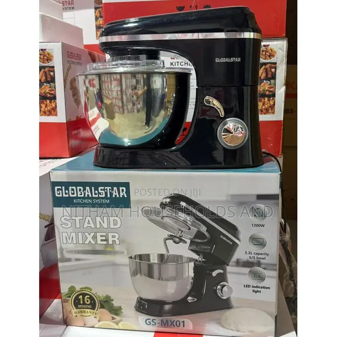 Stand Mixer 5.2 Litres Globalstar Commercial
