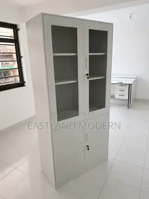 Half Glass Office Filing Cabinet