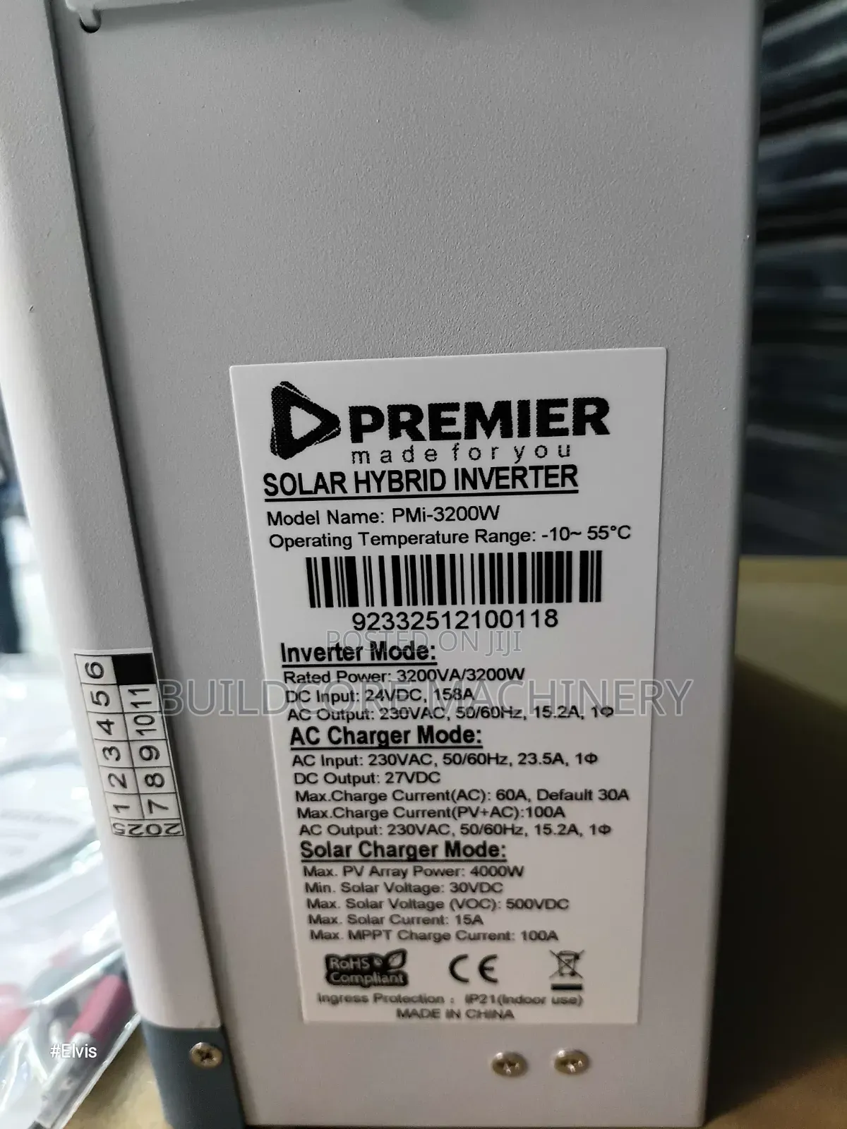 3.2kw Premier 24v Hybrid Inverter
