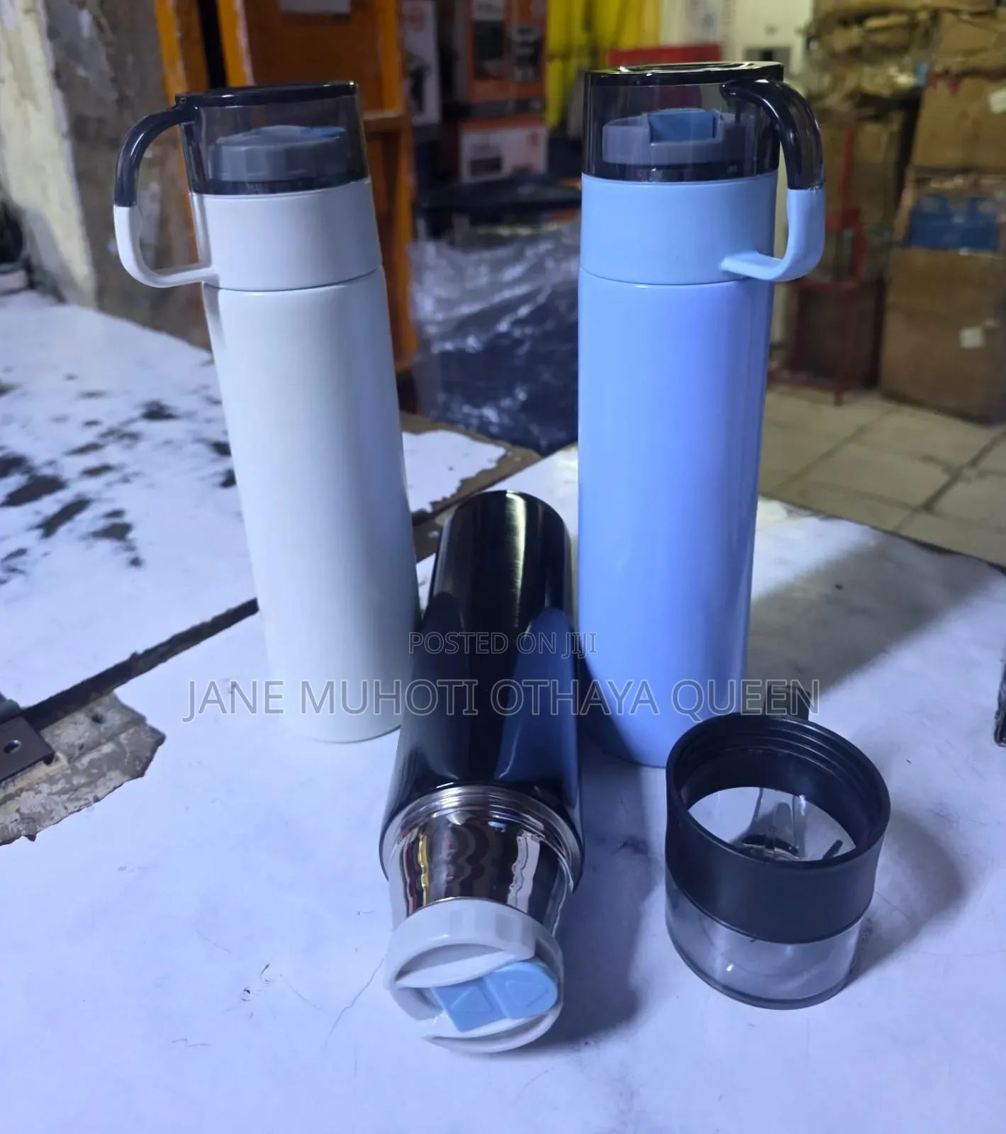 750ml Single Cup Vacuum Flask