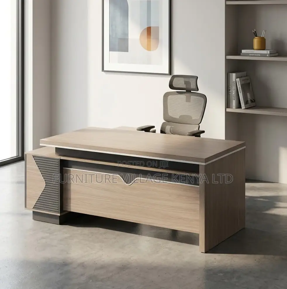 Best Design Office Table With Side Drawers