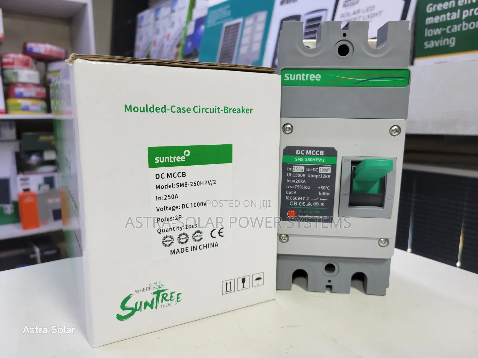 Suntree 250a Moulded-Case Circuit Breaker (Mccb)