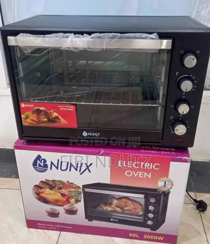 60l Electric Oven With Rotisserie/Nunix Oven 60l