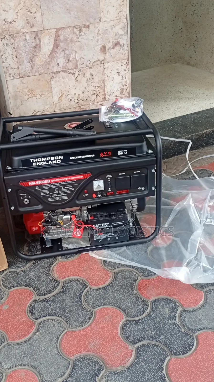 Thompson 7kva Gasoline Generator Petrol