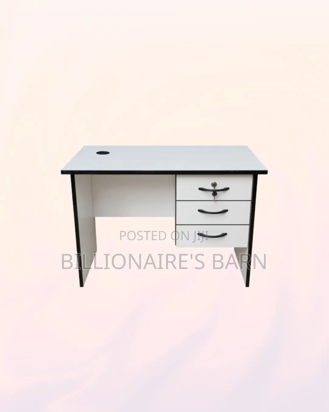 Compact 0.9m Wooden Desk for Daily Paperwork and Tasks