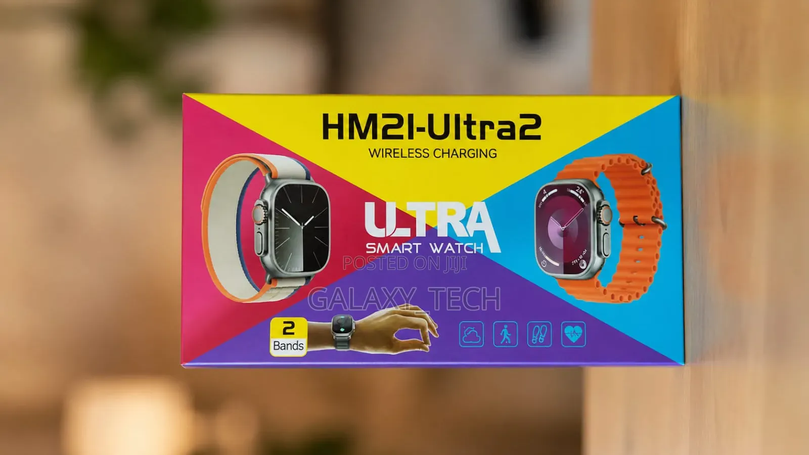 Ultra2 Smart Watch(2 Straps)