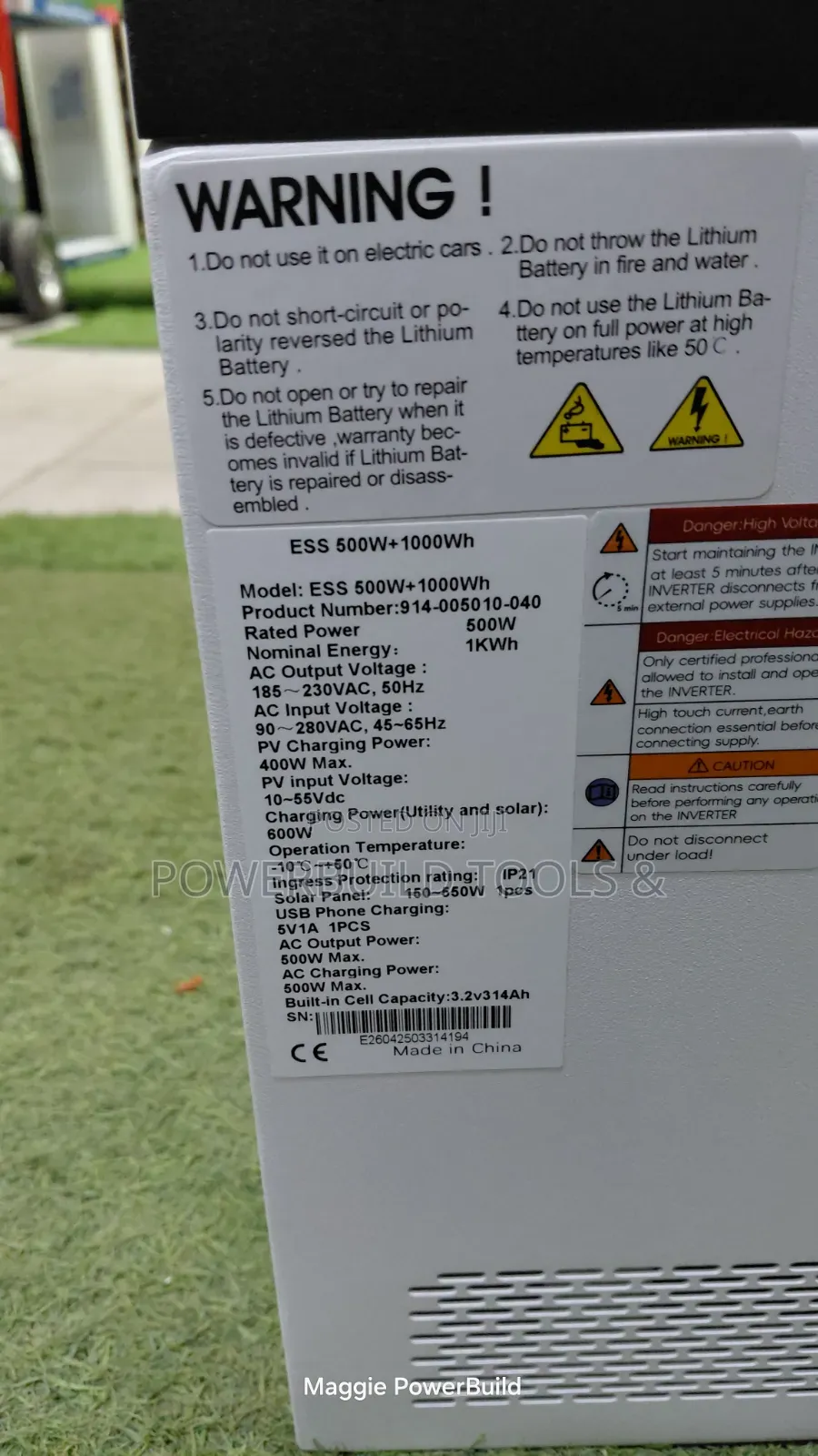 Redsun 1kwh Portable Powerstation