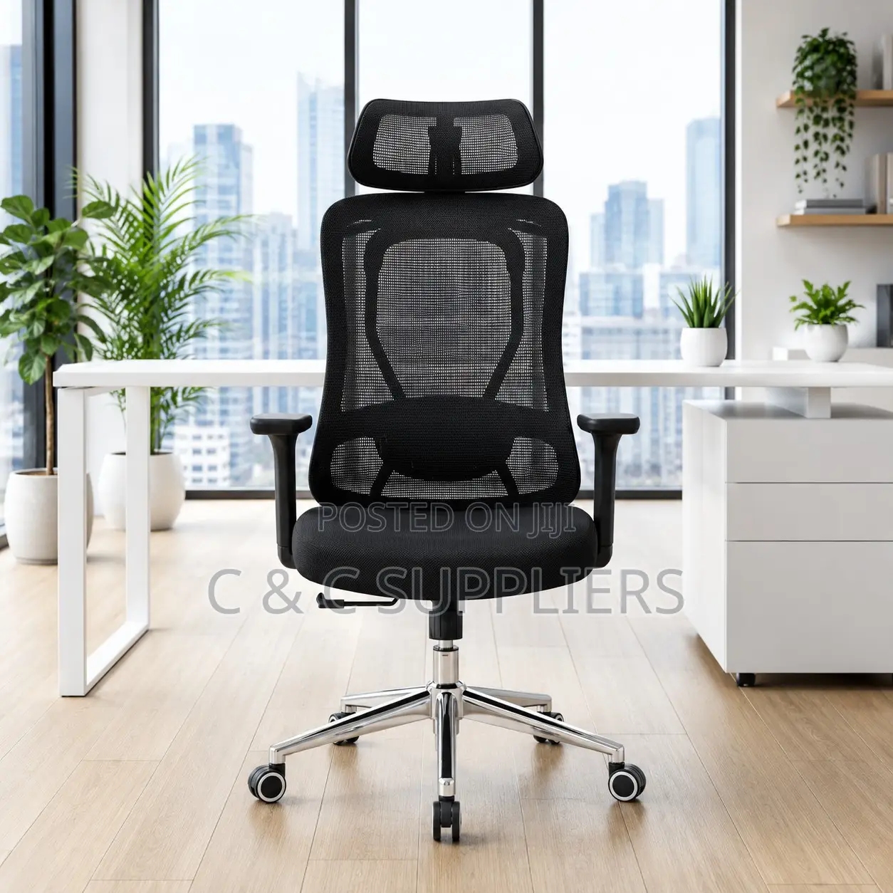 Modern Orthopedic Chair With Lumber Support