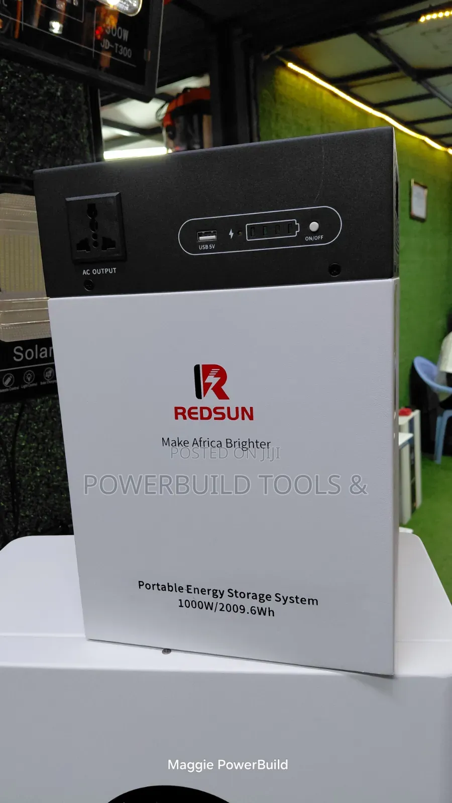 Redsun Portable Energy Storage System Rated Capacity of 1000w / 2kwh