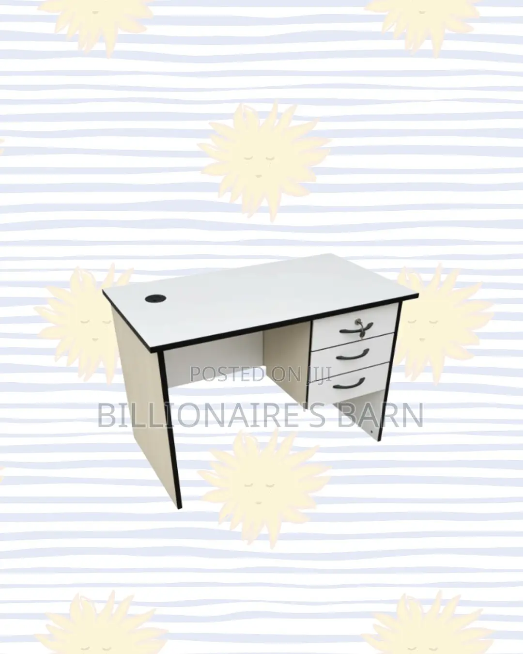 Compact 0.9m Wooden Desk for Dedicated Laptop Work Sessions