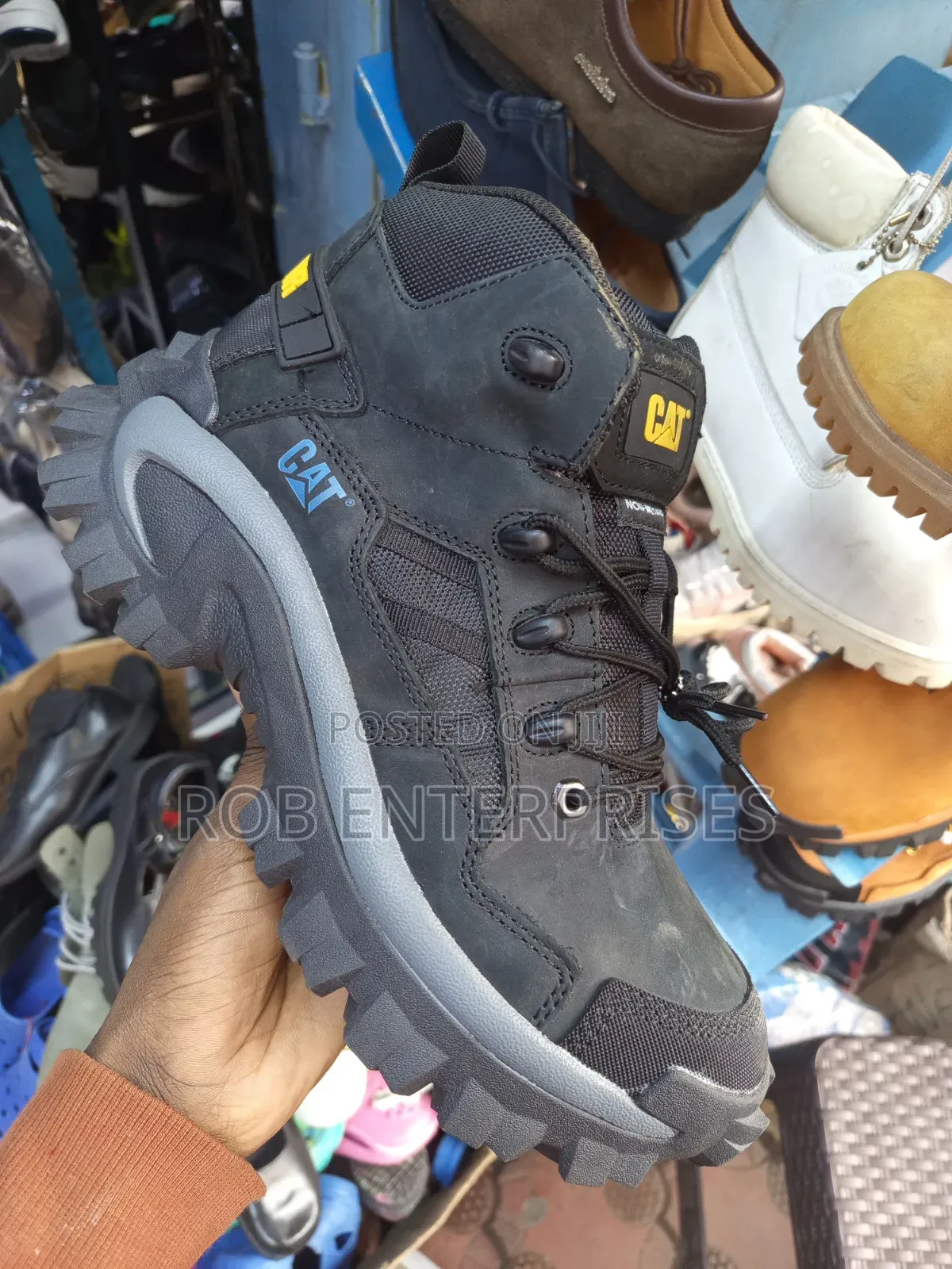 Hiking Caterpillar Boots