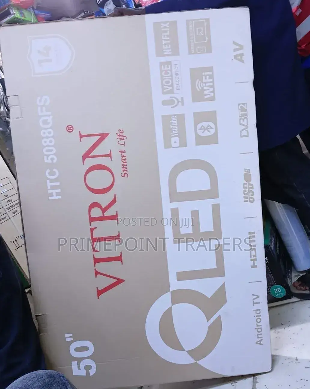 Vitron 50-Inch Qled Smart Tv – Stunning Ultra Hd Entertainment