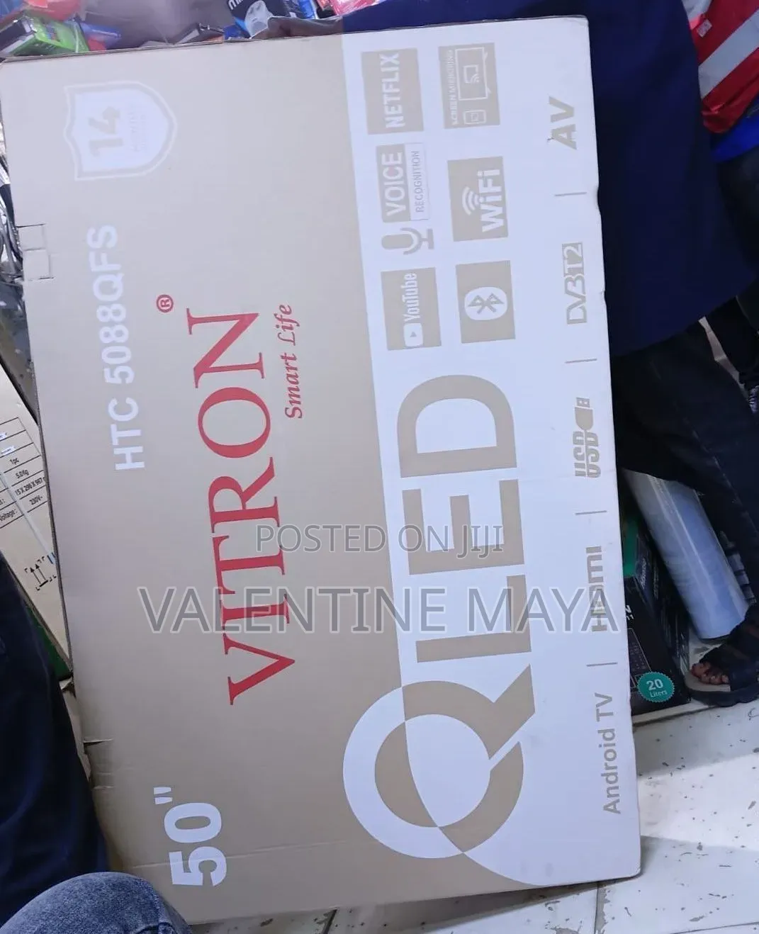 Vitron 50-Inch Qled Smart Tv,Upgrade Your Viewing