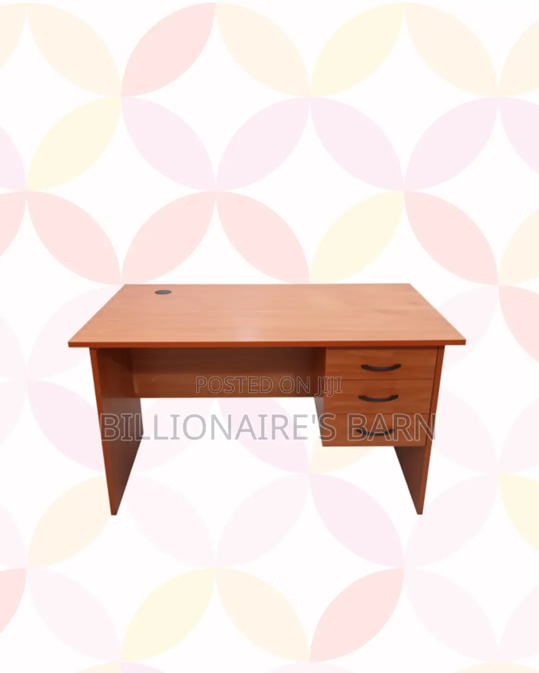 Compact 1.2m Wooden Desk With Drawers for Orderly Writing and Research