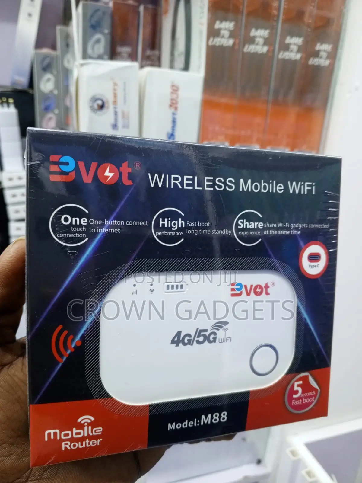 Bvot M88 Pocket Wifi Router for Multi Device Internet