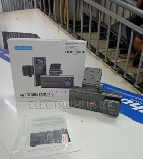 4g Senstinel Dash Camera - Cell Phone Monitor