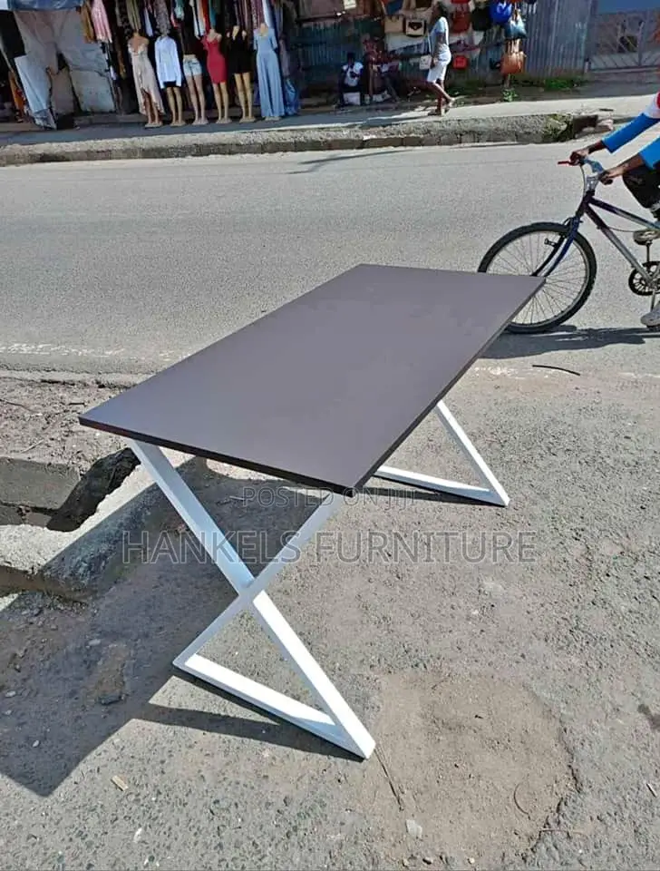 Strong Metallic Workstation Desk
