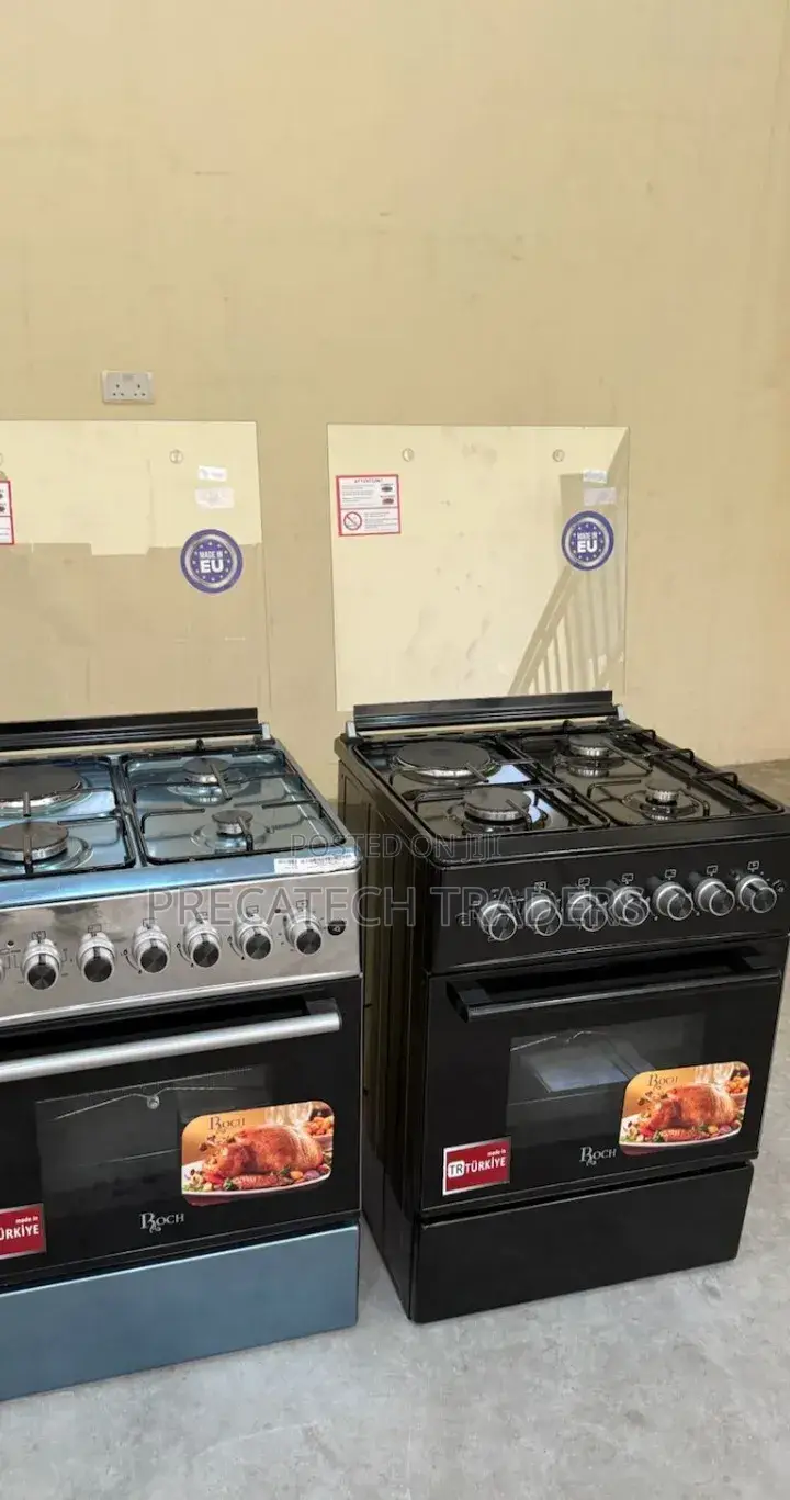 Turkey Roch 60×60 Standing Cooker 3 Gas + 1 Electric