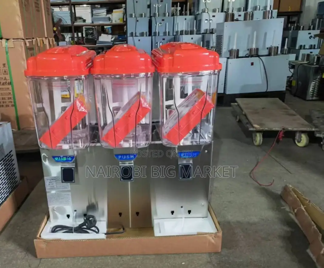Commercial 3 Slot Juicer Dispenser