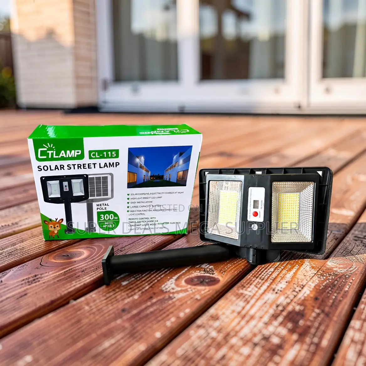 300w High Brightness Motion Sensor Energy Saving Solar Street Light