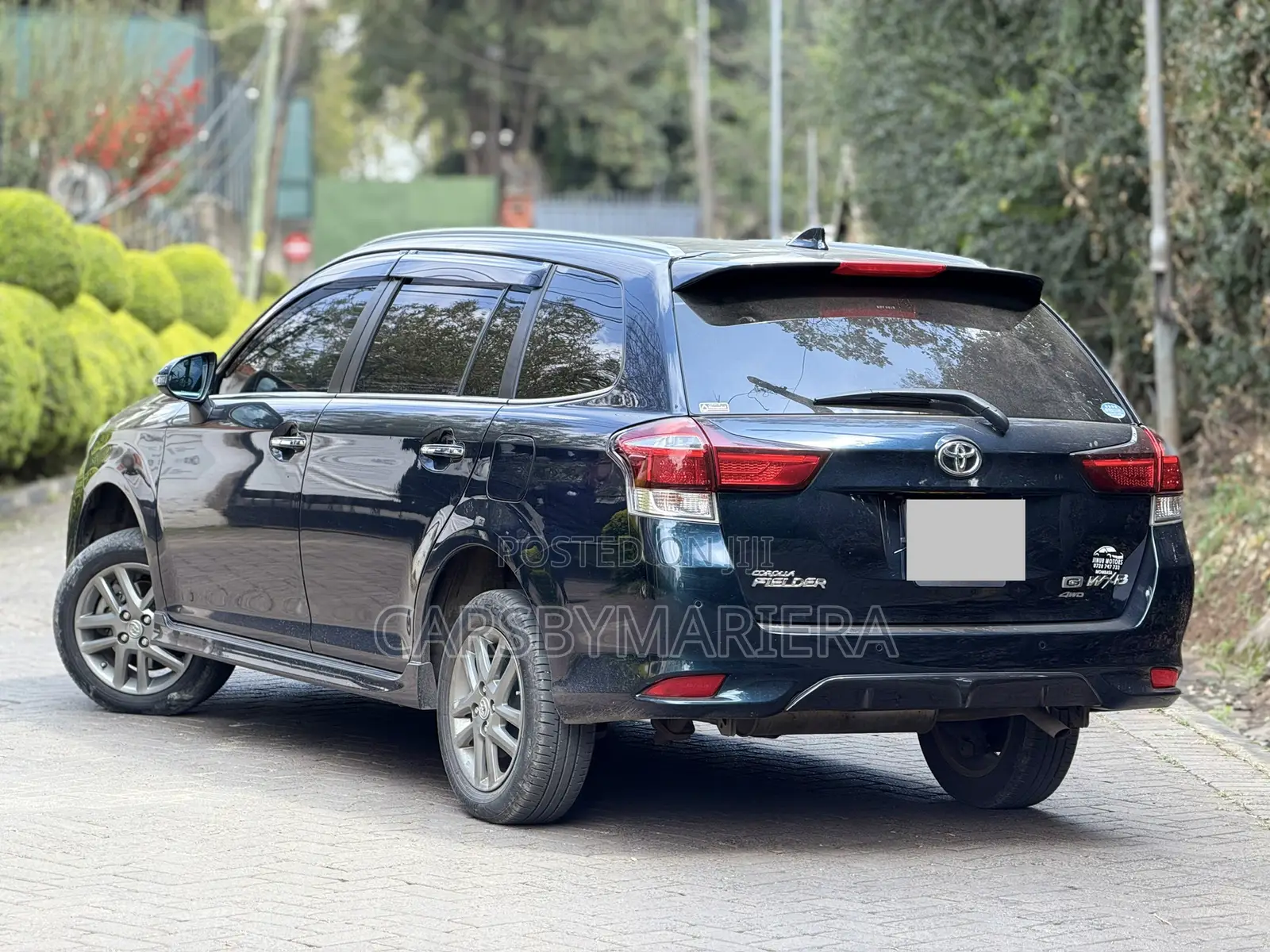 Toyota Corolla Fielder 2019 Blue