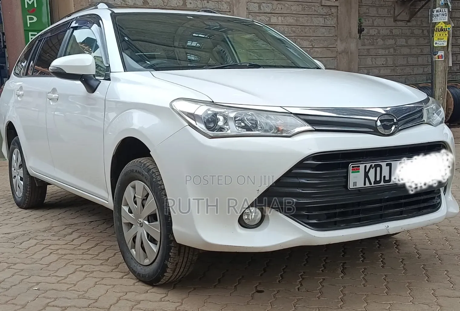 Toyota Corolla Fielder 2015 White