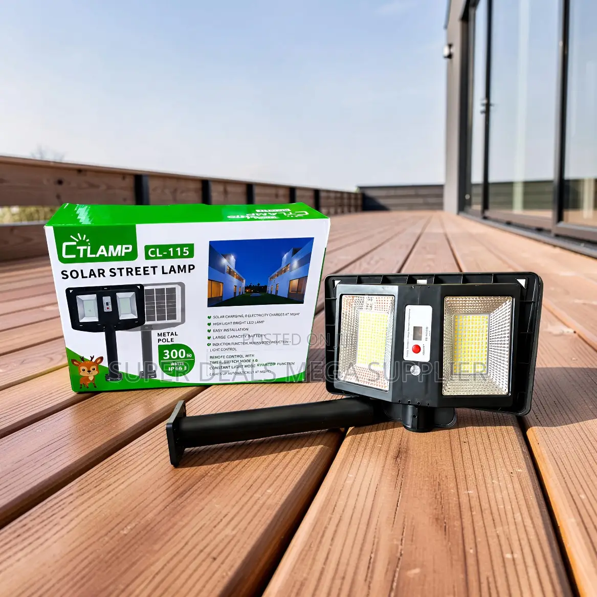 300w Double Sided Led High Performance Solar Street Light