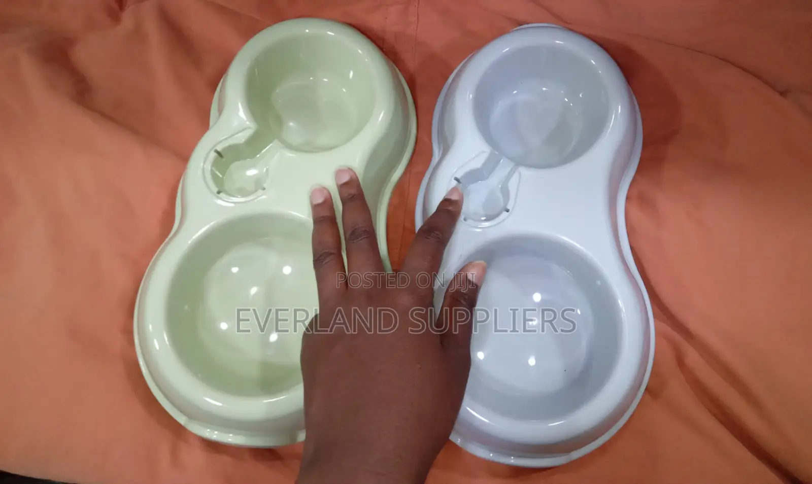 Water and Food Dispenser Bowl Cats and Dogs Set