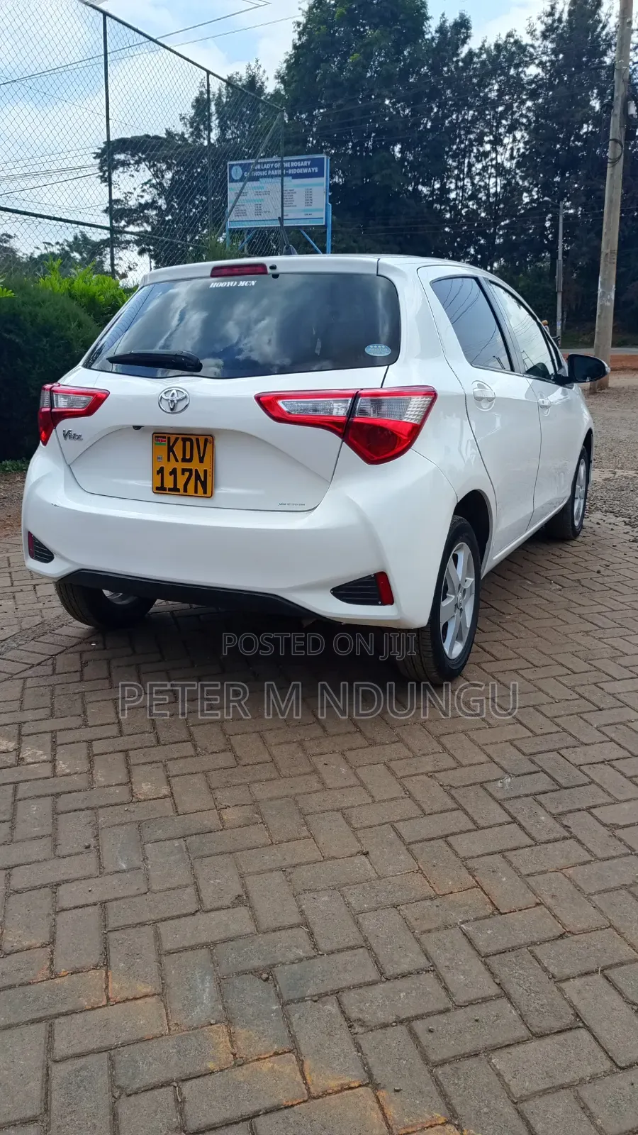 Toyota Vitz 2018 White