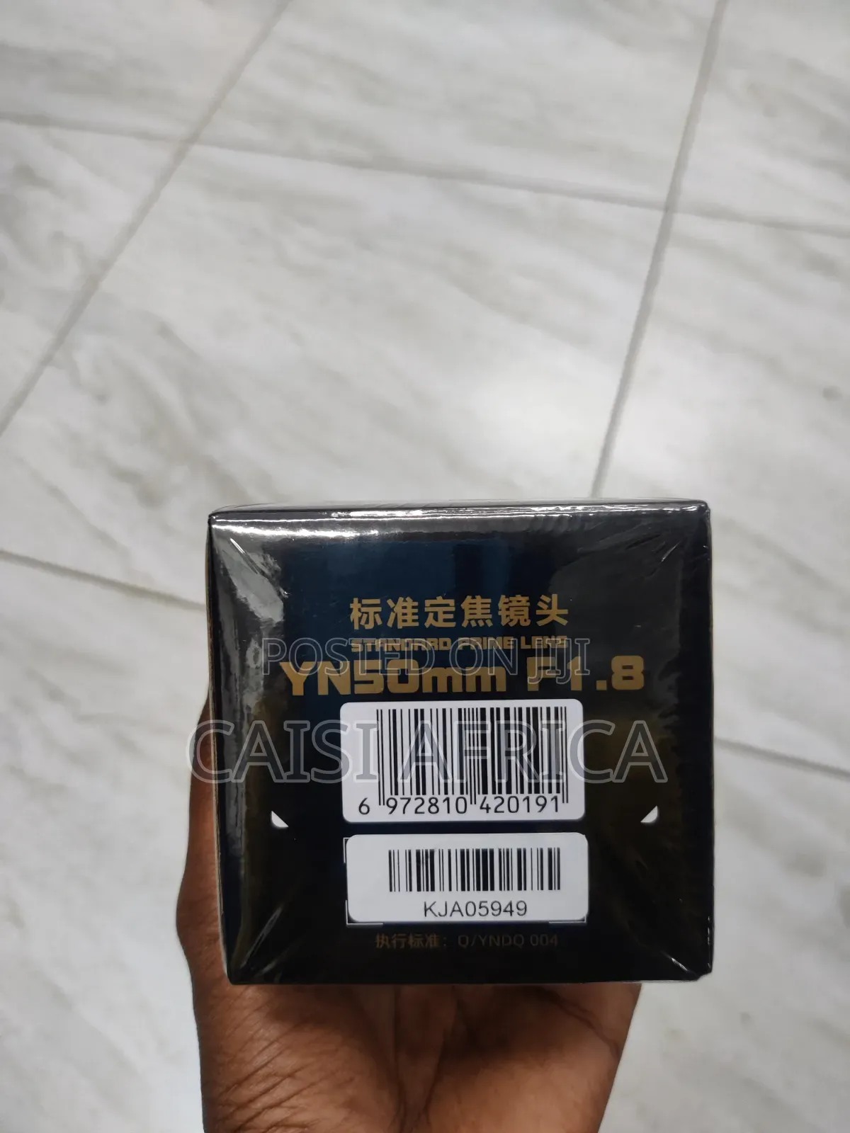 Yongnuo Yn50mm F1.8 Prime Lens for Canon Ef