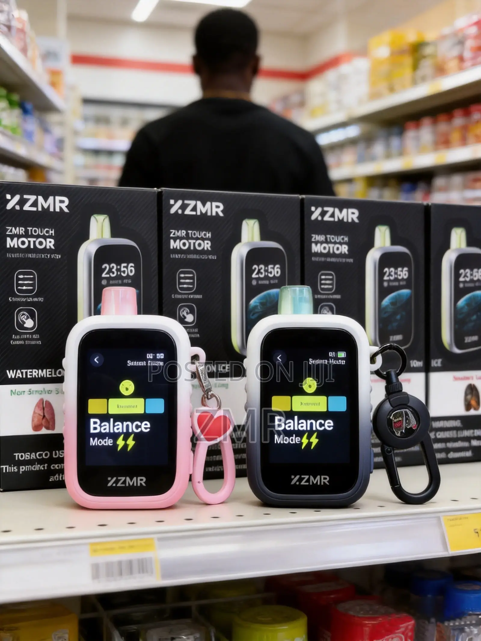 ZMR Touch Motor 30000 Puffs Smart Connected Vape Shisha