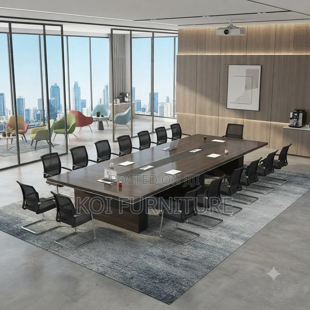 Boardroom Table; 3 Meters Diplomatic Office Boardroom Tables