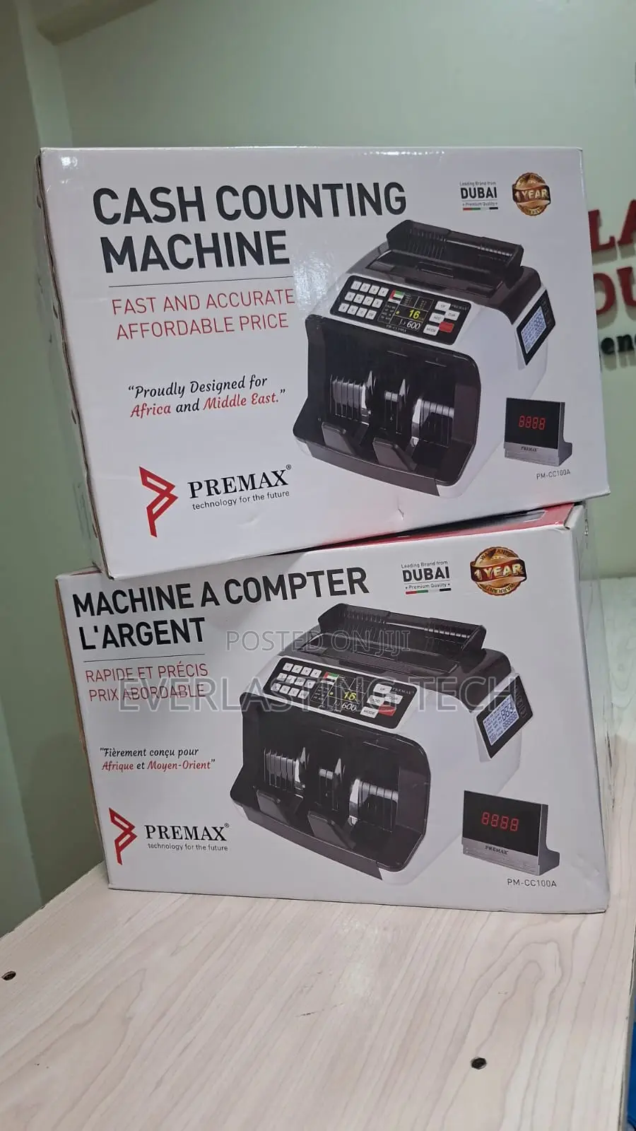Premax Pm-Cc100a Cash Counting Machine
