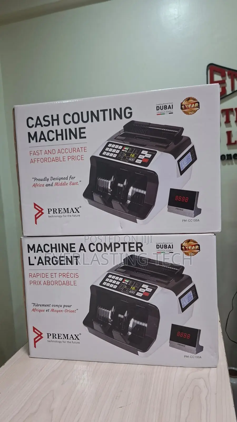 Premax Pm-Cc100a Cash Counting Machine